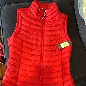 NWT Ralph Lauren red puffer vest